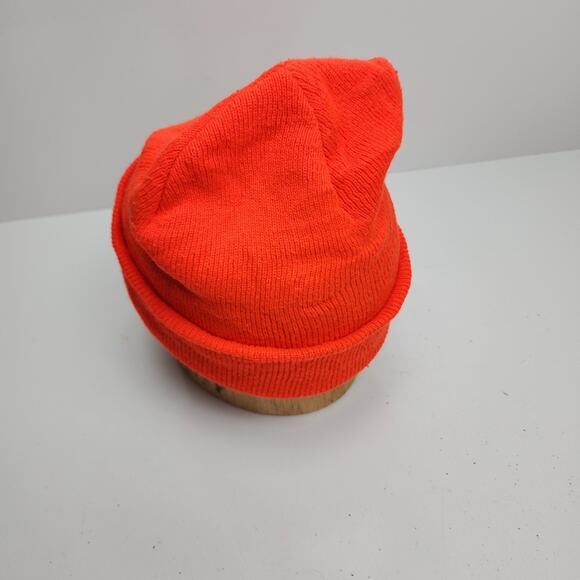 Carhartt Fluorescent Orange Winter Cuffed Hunting Beanie Unisex OS - Picture 2 of 4
